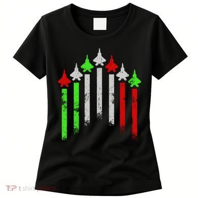 Italian Flag Airplanes Women's T-Shirt