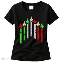 Italian Flag Airplanes Women's T-Shirt thumb 0