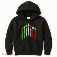 Italian Flag Airplanes Kids Hoodie thumb 0