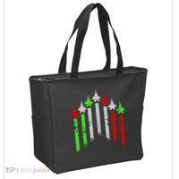 Italian Flag Airplanes Tote Bag thumb 2