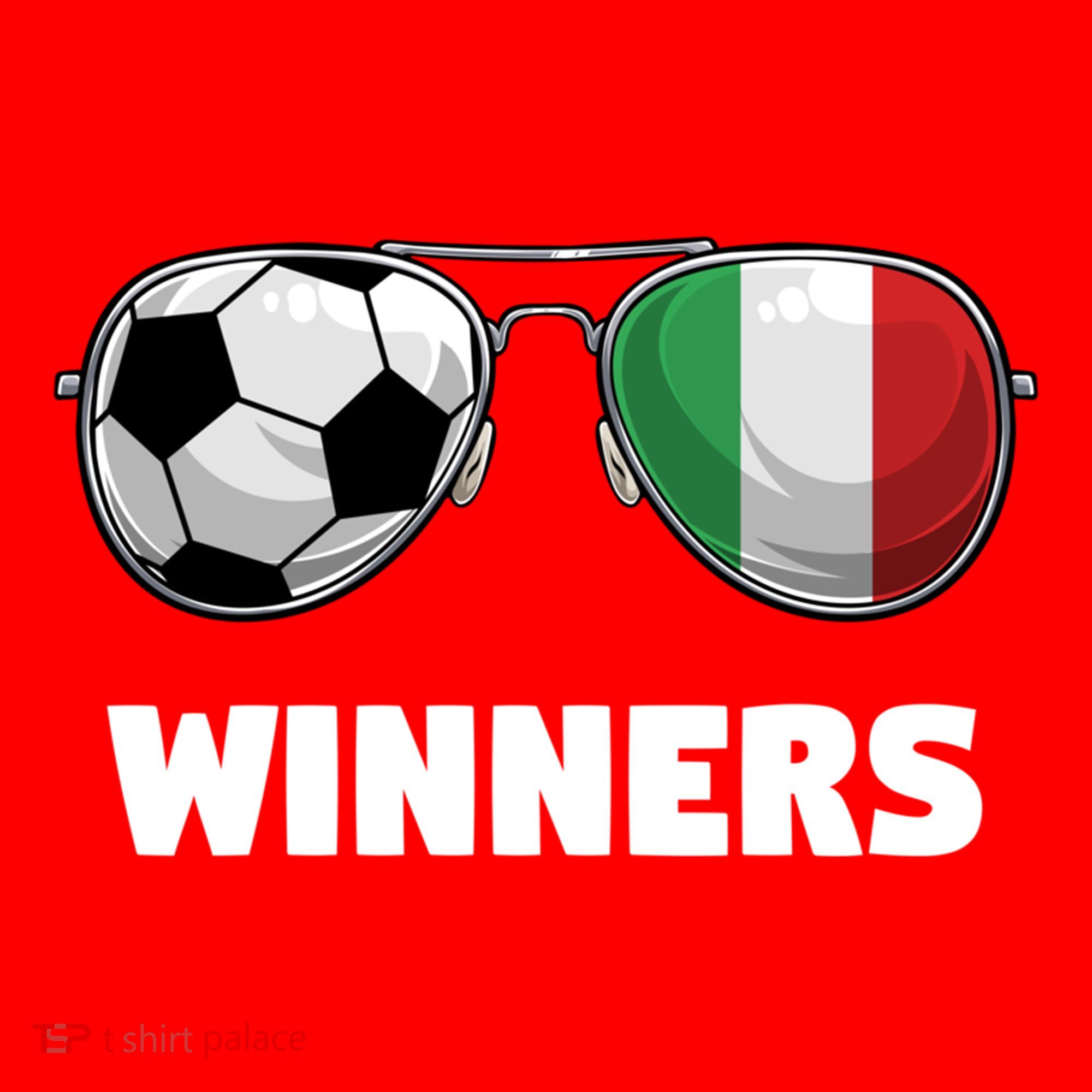 Italia Forza Azzuri Soccer Italian Flag Sunglasses Winners Gift Santa Hat