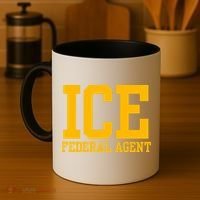 Ice Federal Agent Halloween Costume Police Immigration Coffee Mug thumb 4