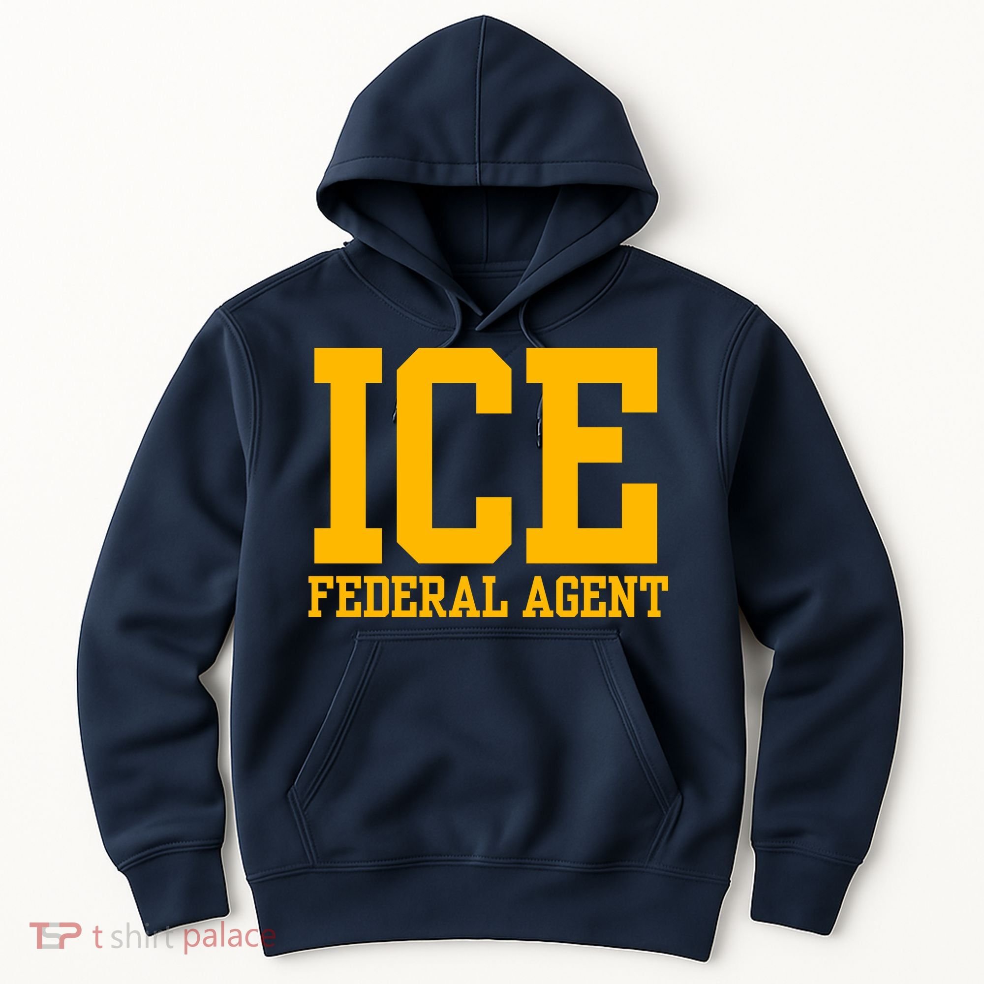 Ice Federal Agent Halloween Costume Police Immigration Hoodie