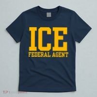 Ice Federal Agent Halloween Costume Police Immigration T-Shirt thumb 5