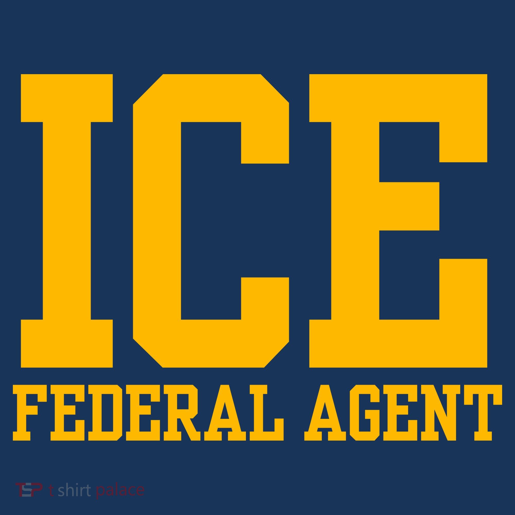 Ice Federal Agent Halloween Costume Police Immigration Coaster