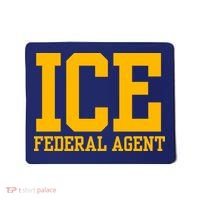 Ice Federal Agent Halloween Costume Police Immigration Mousepad thumb 0