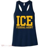 Ice Federal Agent Halloween Costume Police Immigration Women's Tank Top thumb 0