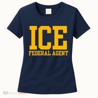 Ice Federal Agent Halloween Costume Police Immigration Women's T-Shirt thumb 0