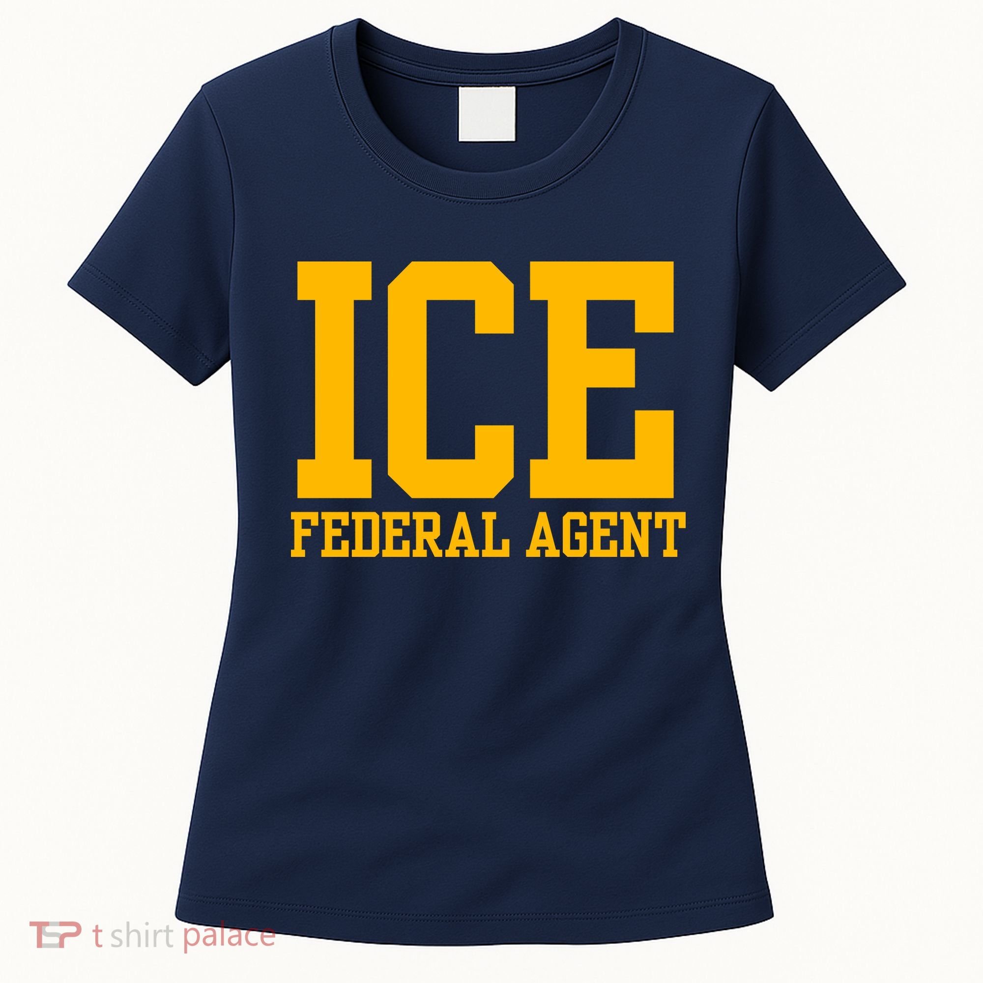 Ice Federal Agent Halloween Costume Police Immigration Women's T-Shirt