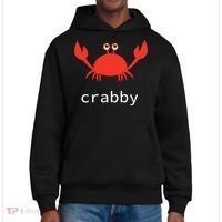 I'm Feeling A Little Crabby Funny Cartoon Crab District V.I.T. Heavyweight Hoodie thumb 0