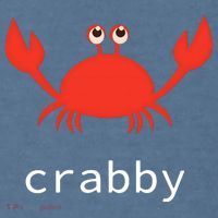 I'm Feeling A Little Crabby Funny Cartoon Crab Comfort Colors Garment-Dyed Hooded Sweatshirt thumb 2