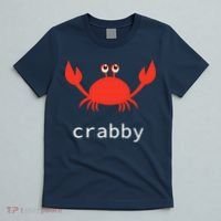 I'm Feeling A Little Crabby Funny Cartoon Crab T-Shirt thumb 5