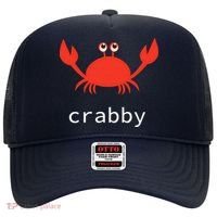 I'm Feeling A Little Crabby Funny Cartoon Crab Hat thumb 0