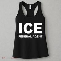 Ice Federal Agent Halloween Costume Police Immigration Women's Tank Top thumb 3