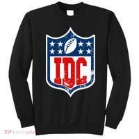 Idc Funny Anti Football I Dont Care Sweatshirt thumb 0
