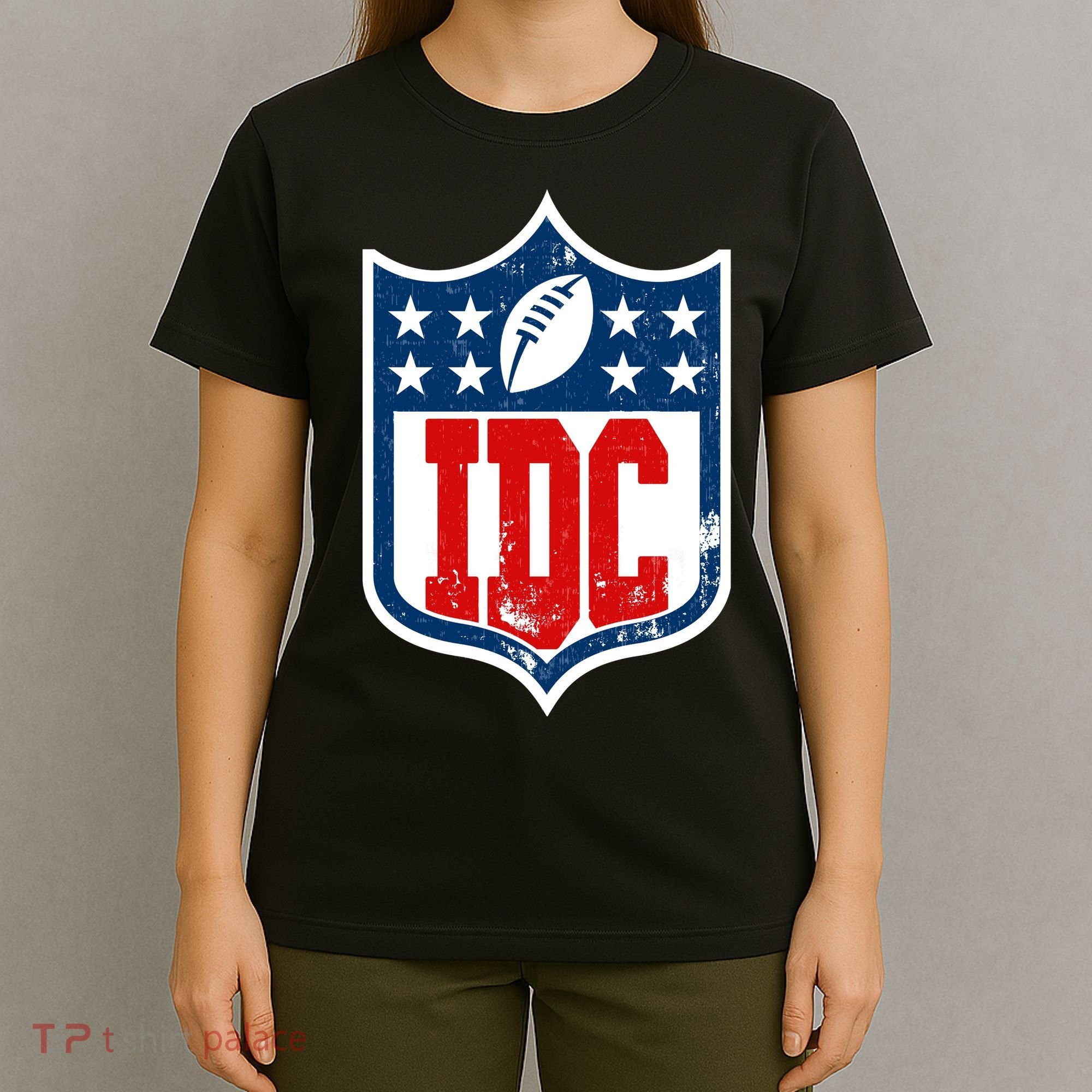 Idc Funny Anti Football I Dont Care T-Shirt