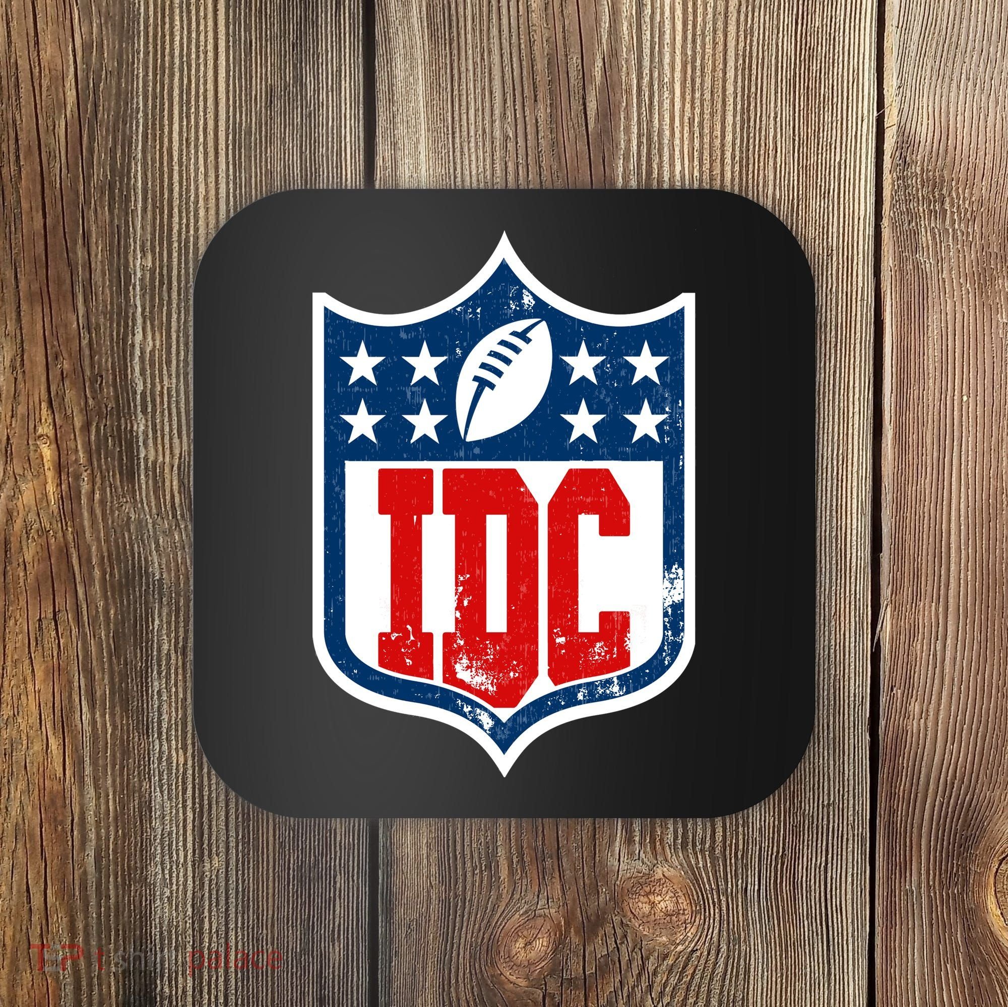 Idc Funny Anti Football I Dont Care Coaster