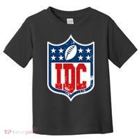 Idc Funny Anti Football I Dont Care Toddler T-Shirt thumb 0