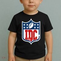 Idc Funny Anti Football I Dont Care Toddler T-Shirt thumb 2