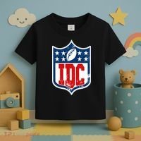 Idc Funny Anti Football I Dont Care Toddler T-Shirt thumb 3