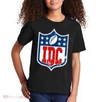 Idc Funny Anti Football I Dont Care Kids T-Shirt thumb 2