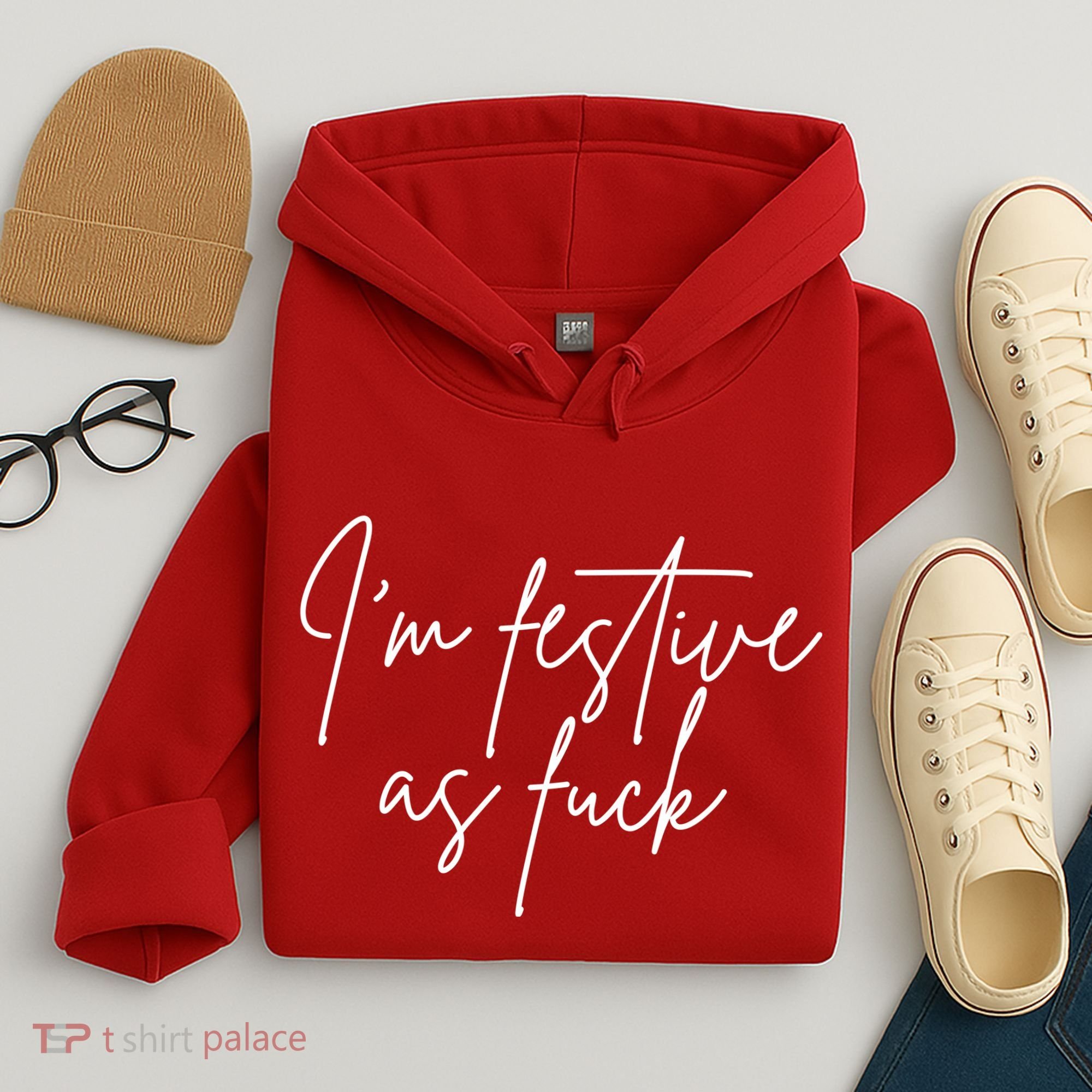 I'm Festive AF Hoodie