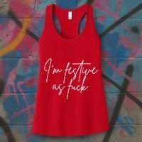 I'm Festive AF Women's Tank Top thumb 3