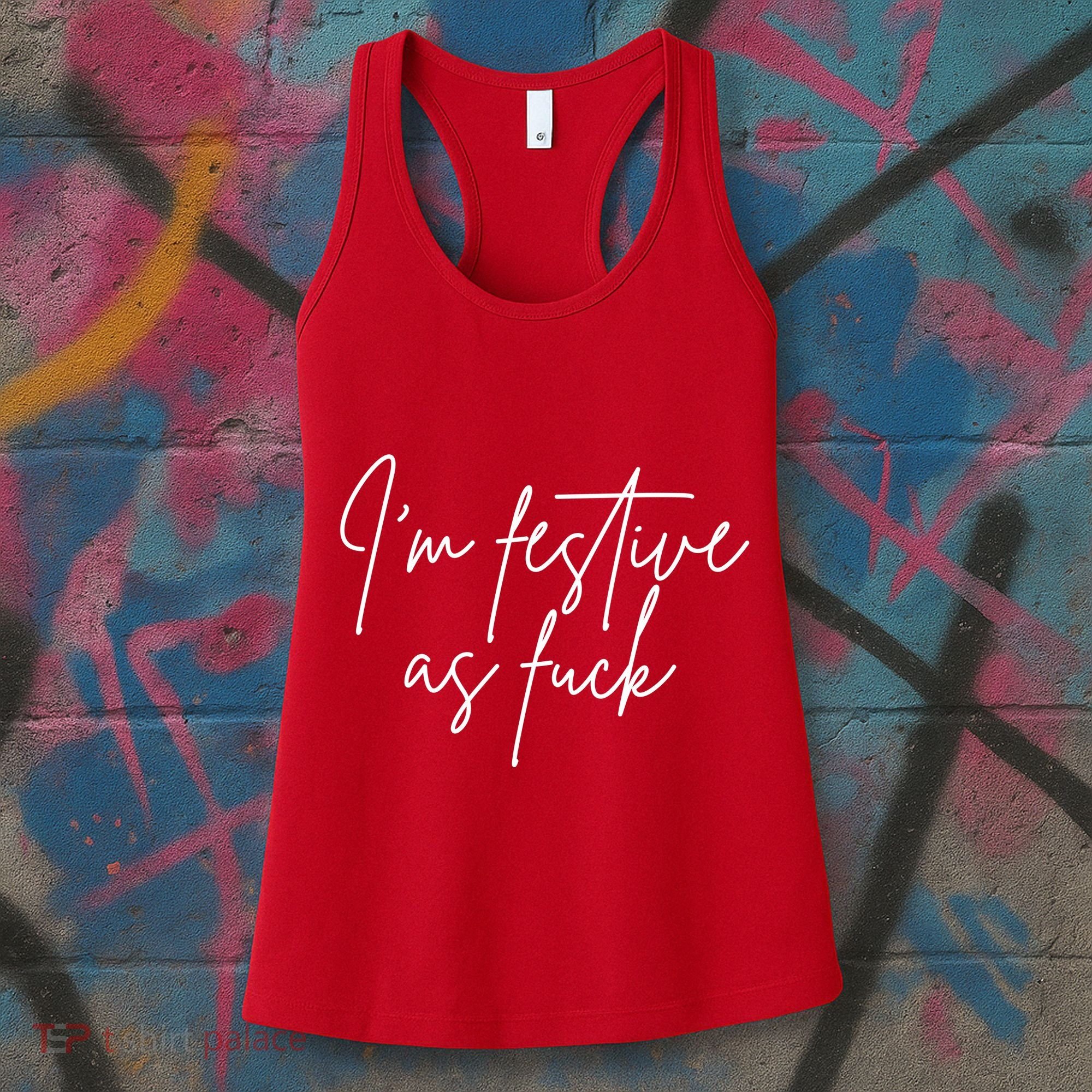 I'm Festive AF Women's Tank Top