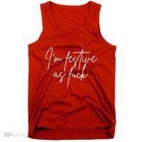 I'm Festive AF Tank Top thumb 0
