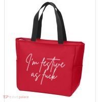I'm Festive AF Tote Bag thumb 3