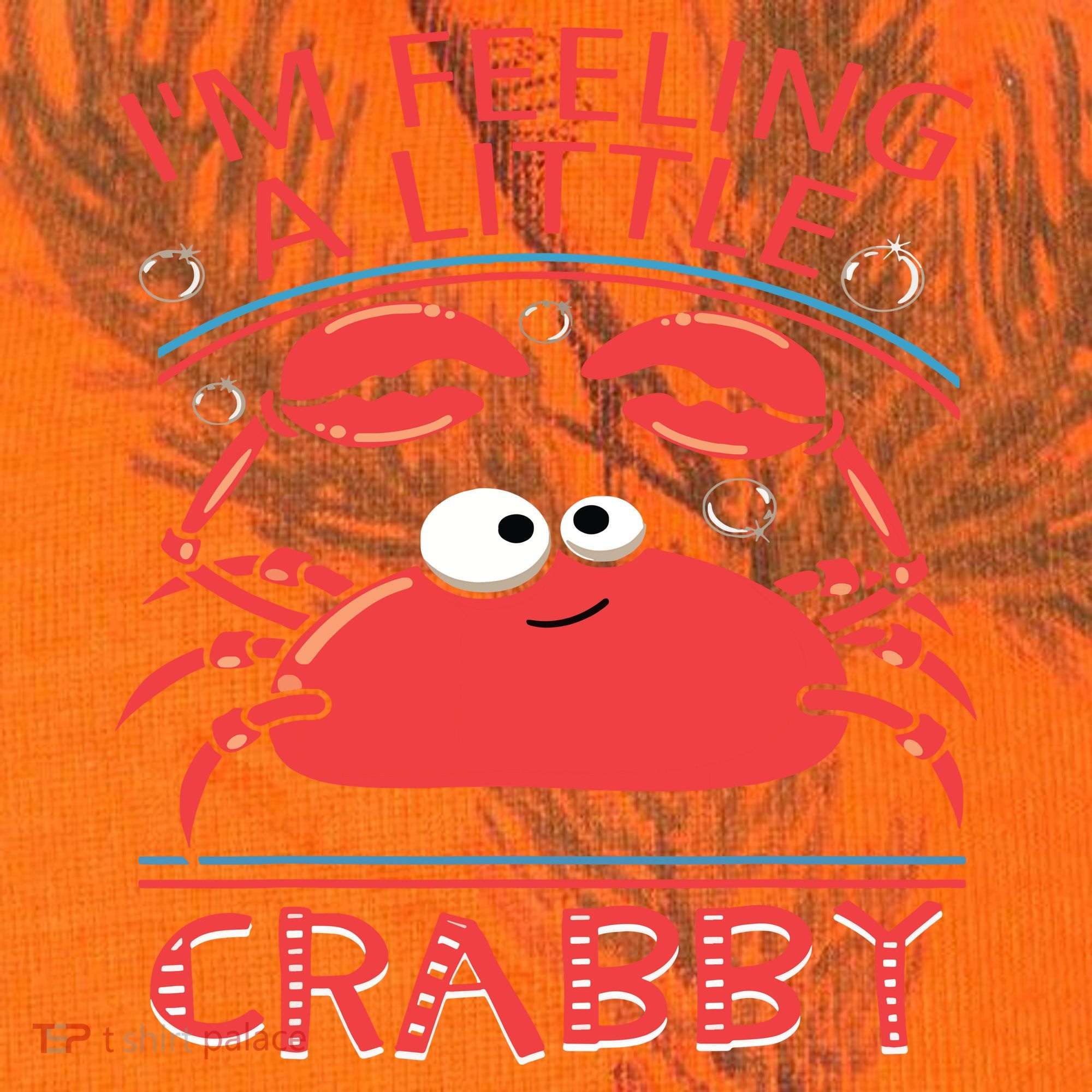 I'm Feeling A Little Crabby Funny Cartoon Crab Kati Licensed 12" Camo Cuffed Beanie