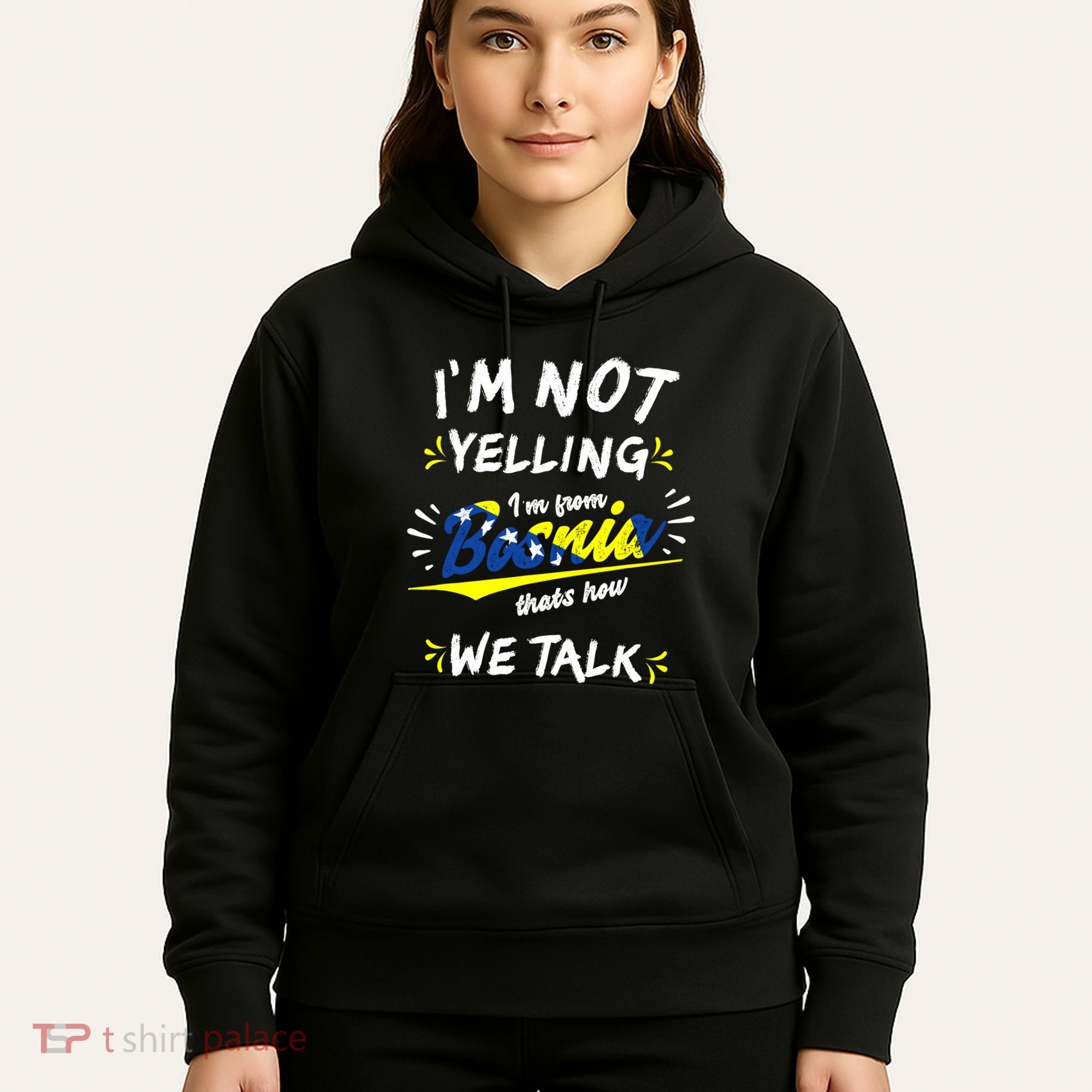 IM From Bosnia For All Bosnian Hoodie