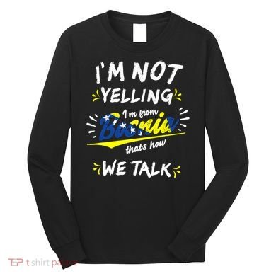IM From Bosnia For All Bosnian Long Sleeve Shirt