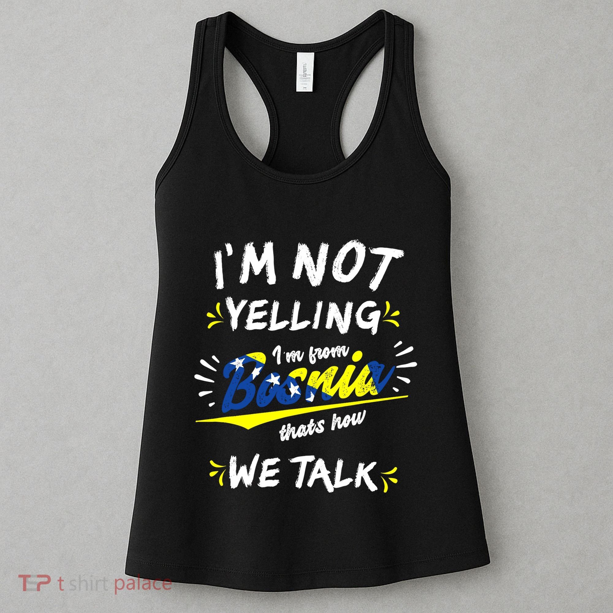 IM From Bosnia For All Bosnian Women's Tank Top