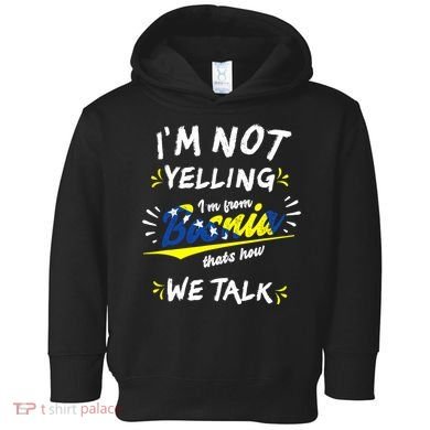 IM From Bosnia For All Bosnian Toddler Hoodie