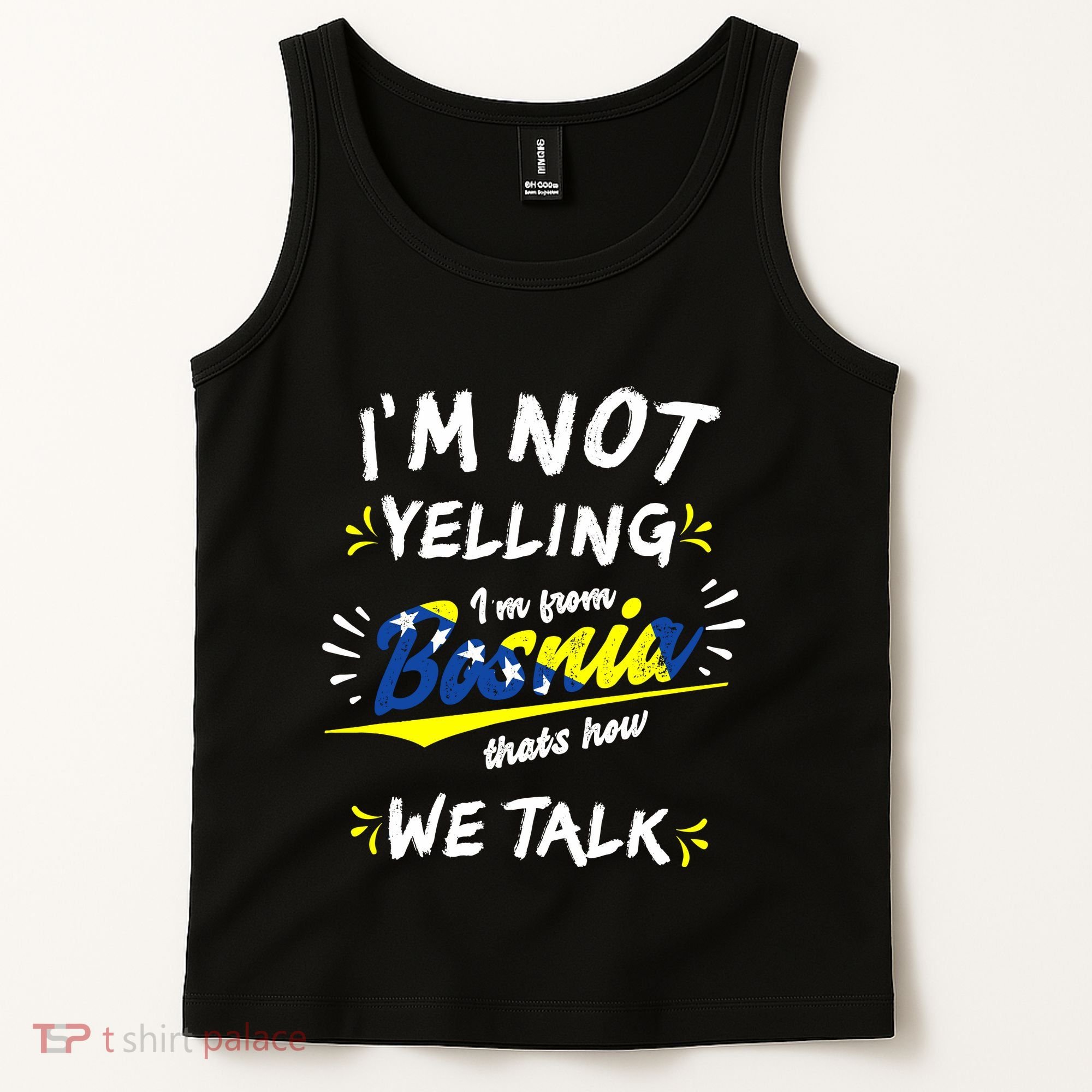 IM From Bosnia For All Bosnian Tank Top