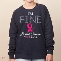 I'm Fine Breast Cancer Warrior Breast Cancer Awareness Women's Sweatshirt thumb 0