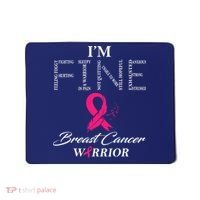 I'm Fine Breast Cancer Warrior Breast Cancer Awareness Mousepad thumb 0