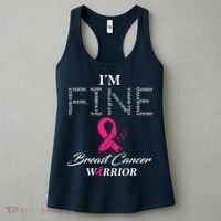 I'm Fine Breast Cancer Warrior Breast Cancer Awareness Women's Tank Top thumb 3