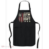 I'm Friendly But My Wife Isn't Apron thumb 0