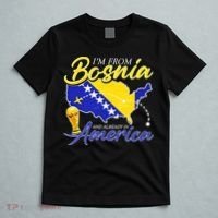 I'm From Bosnia America Journey Herzegovina Soccer T-Shirt thumb 5