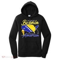 I'm From Bosnia America Journey Herzegovina Soccer Women's Hoodie thumb 0