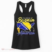 I'm From Bosnia America Journey Herzegovina Soccer Women's Tank Top thumb 0
