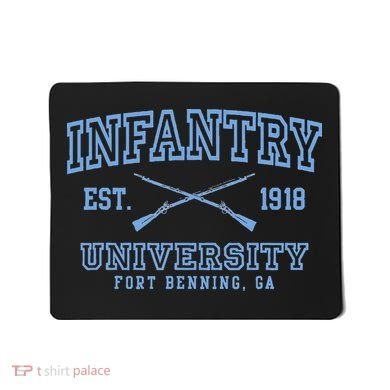 Infantry Fort Benning Insignia Mousepad