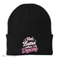 I Feel Better When IM Dancing Dancing Love Line Beanie thumb 0