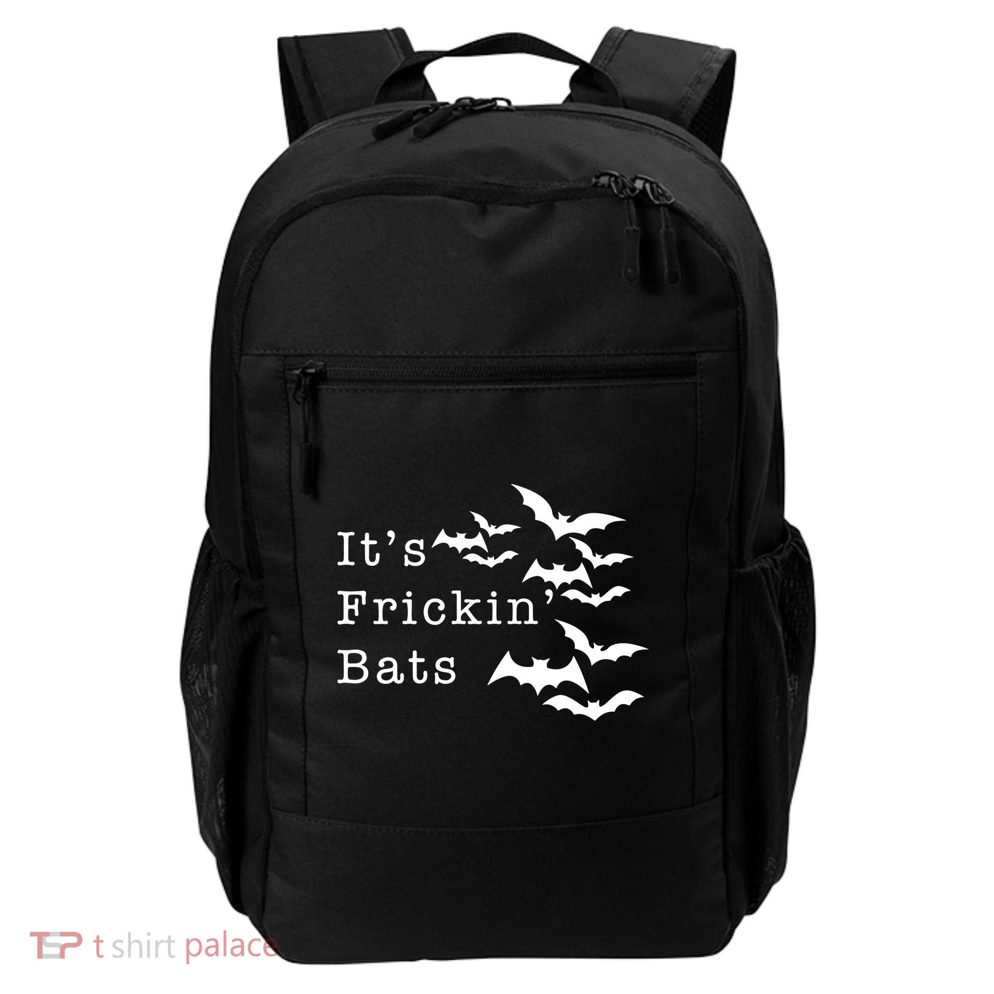 ItS Frickin Bats Halloween Backpack