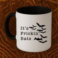 ItS Frickin Bats Halloween Coffee Mug thumb 2