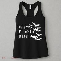 ItS Frickin Bats Halloween Women's Tank Top thumb 3