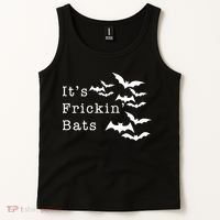ItS Frickin Bats Halloween Tank Top thumb 2