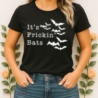 ItS Frickin Bats Halloween Women's T-Shirt thumb 2